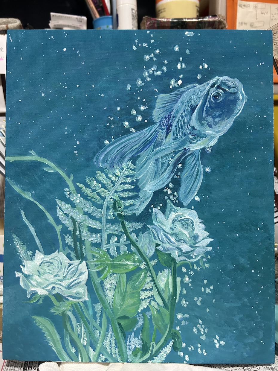 写実絵、幻想的な空想画、心象風景をお描きします あなただけの心象風景を世界でたった1枚に残します イメージ5