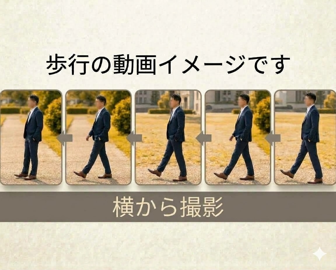 理学療法士が客観分析！お客様に合う靴選びを支えます 5〜7往復で安心！姿勢や足元の特徴から合う靴を分析します。 イメージ6