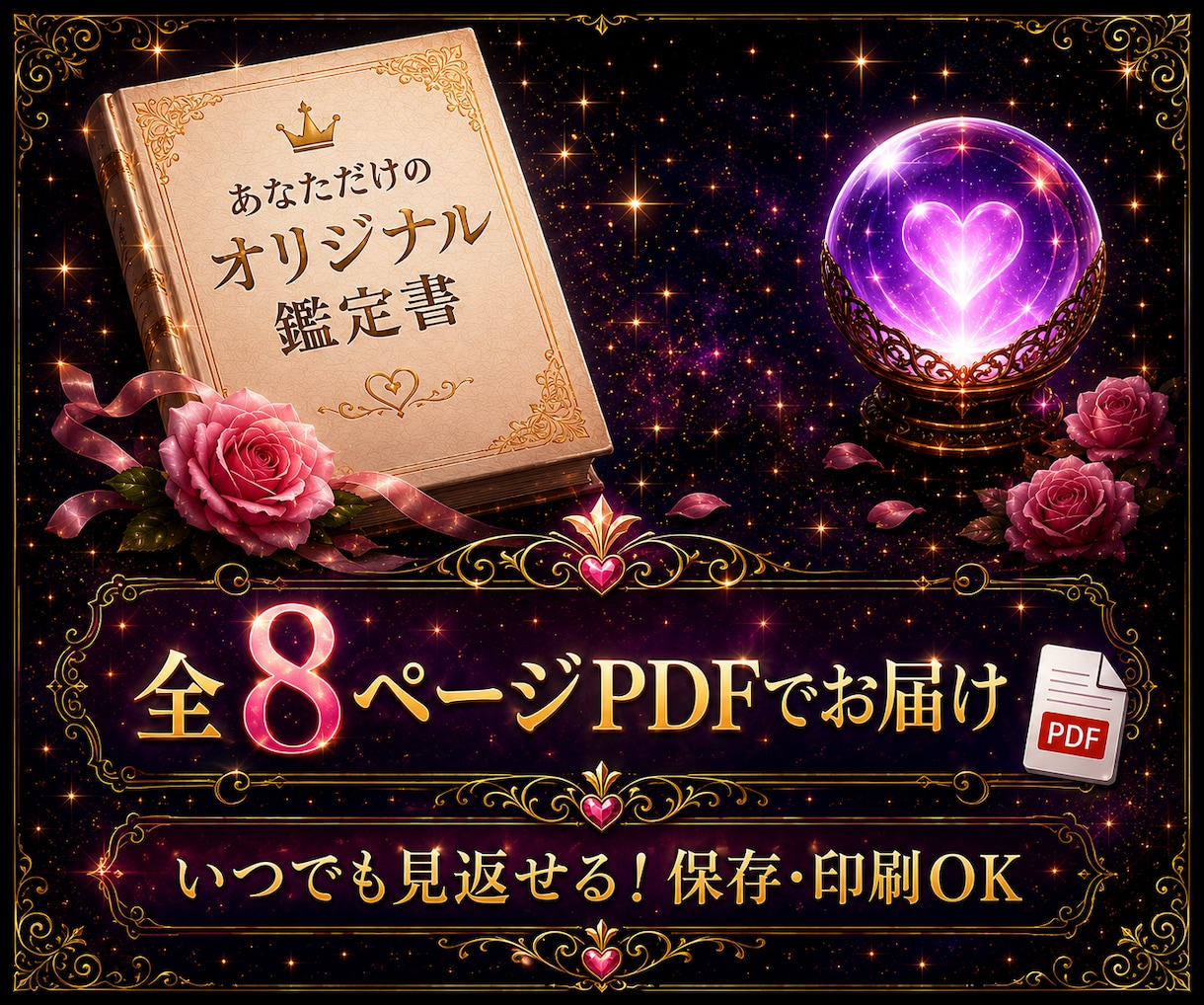 復縁・片思いなどを3占術で丁寧に鑑定します 恋の迷いを3つの占術で読み解く8ページ鑑定書 イメージ6