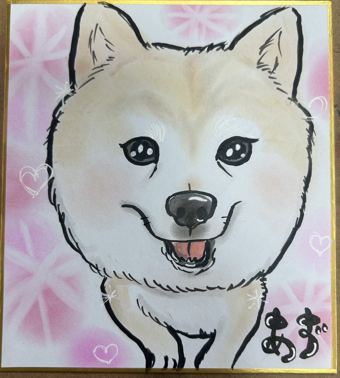 特徴を誇張しない優しい似顔絵作成します ペット、家族、カップル、お祝い、インテリアにいかがですか？ イメージ8