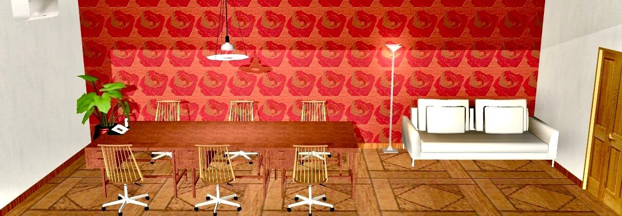 10畳のお部屋のパースつくります 内装のイメージ（オフィス、店舗version） イメージ4