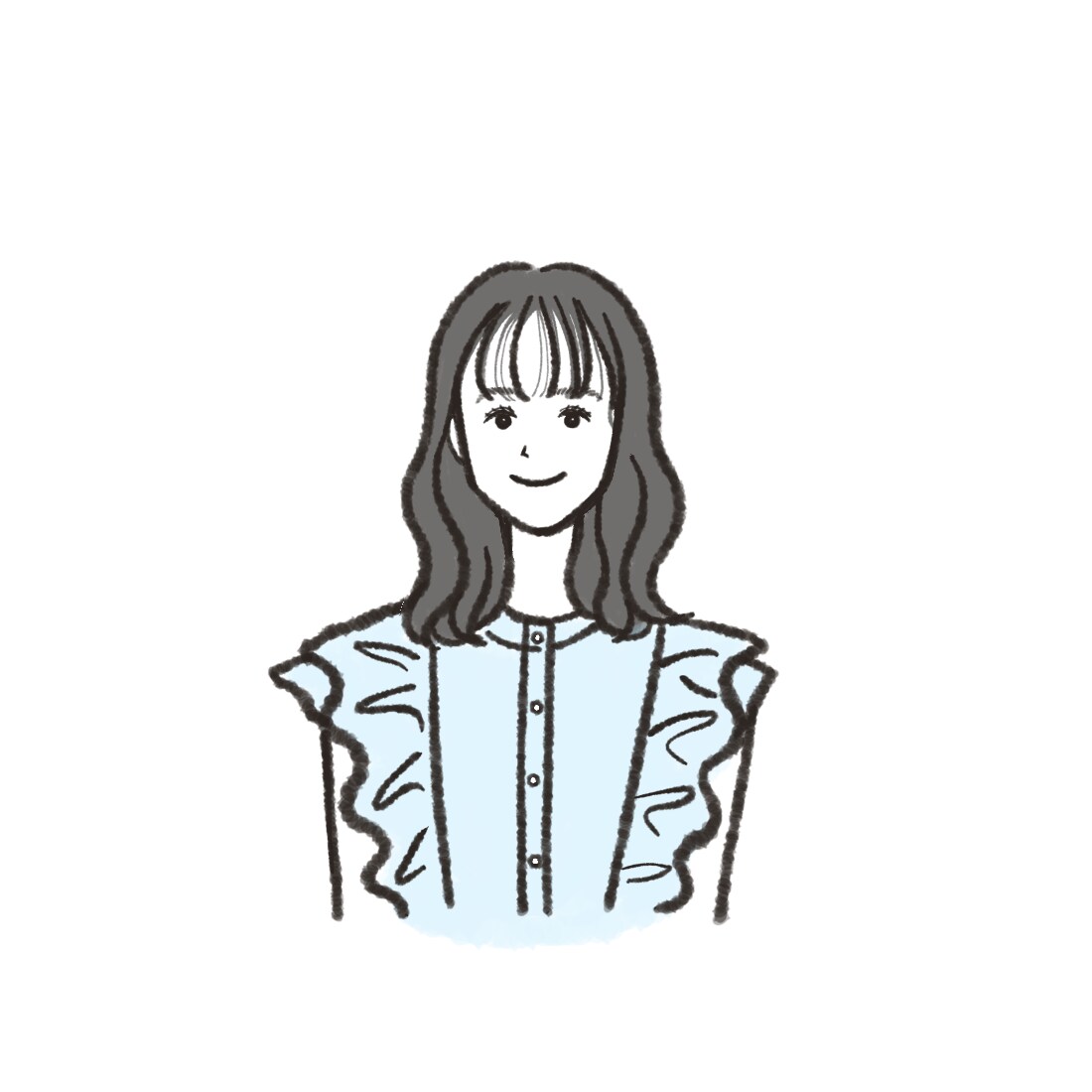 即対応 ◎！ゆる〜いアイコンを描きます SNSアイコン / ブログ / 名刺 など イメージ7