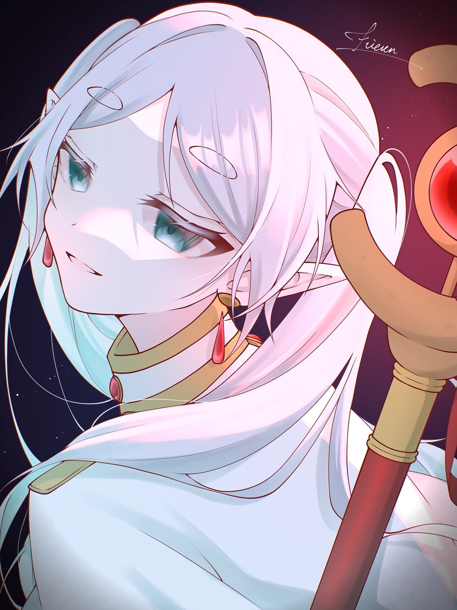 一枚絵(サムネ等)、立ち絵、アイコンを描きます 透明感のある、ふんわり柔らかいイラストを描きます。 イメージ3