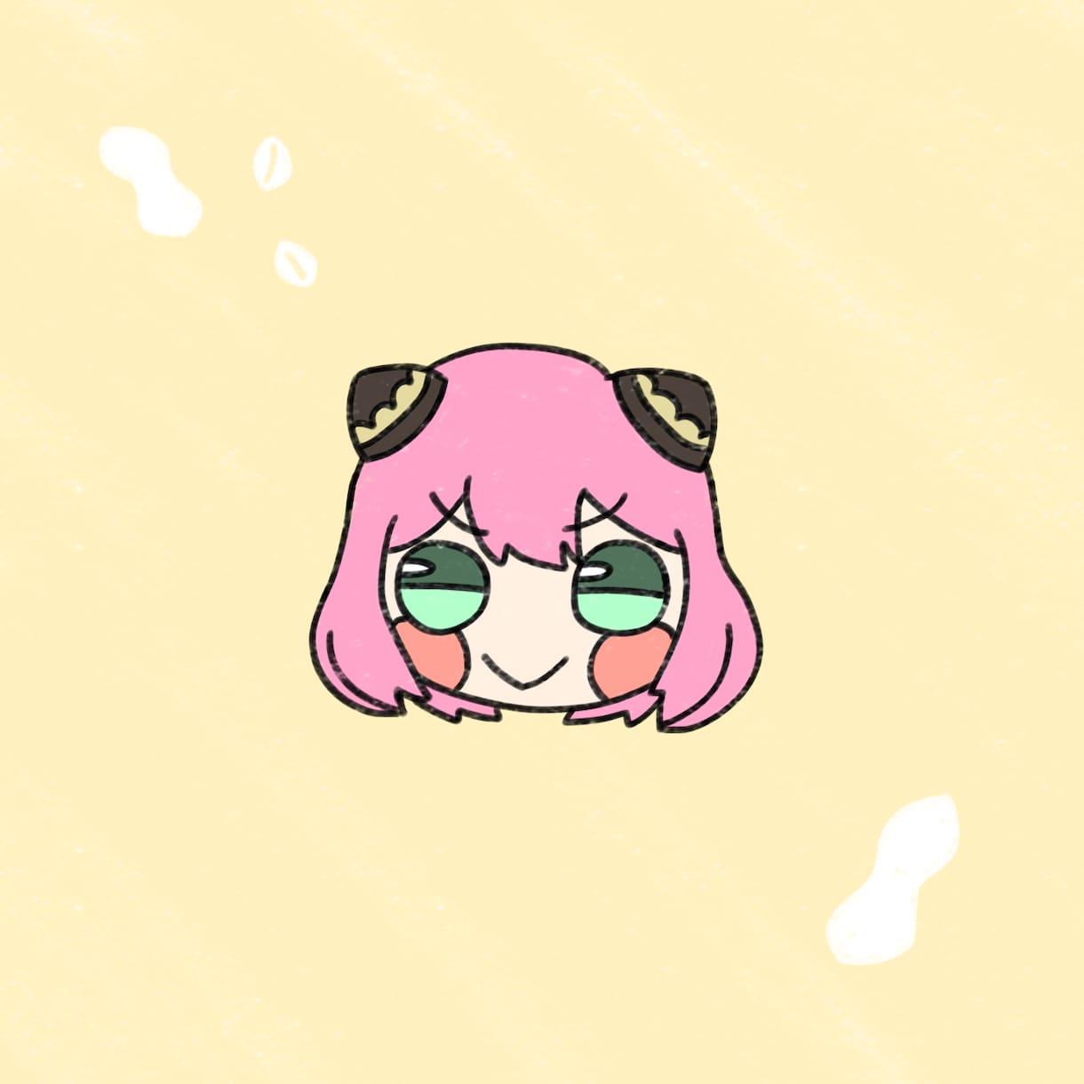 ゆるかわフェイスかきます SNSアイコンなどにおすすめのゆるかわフェイス！ イメージ7