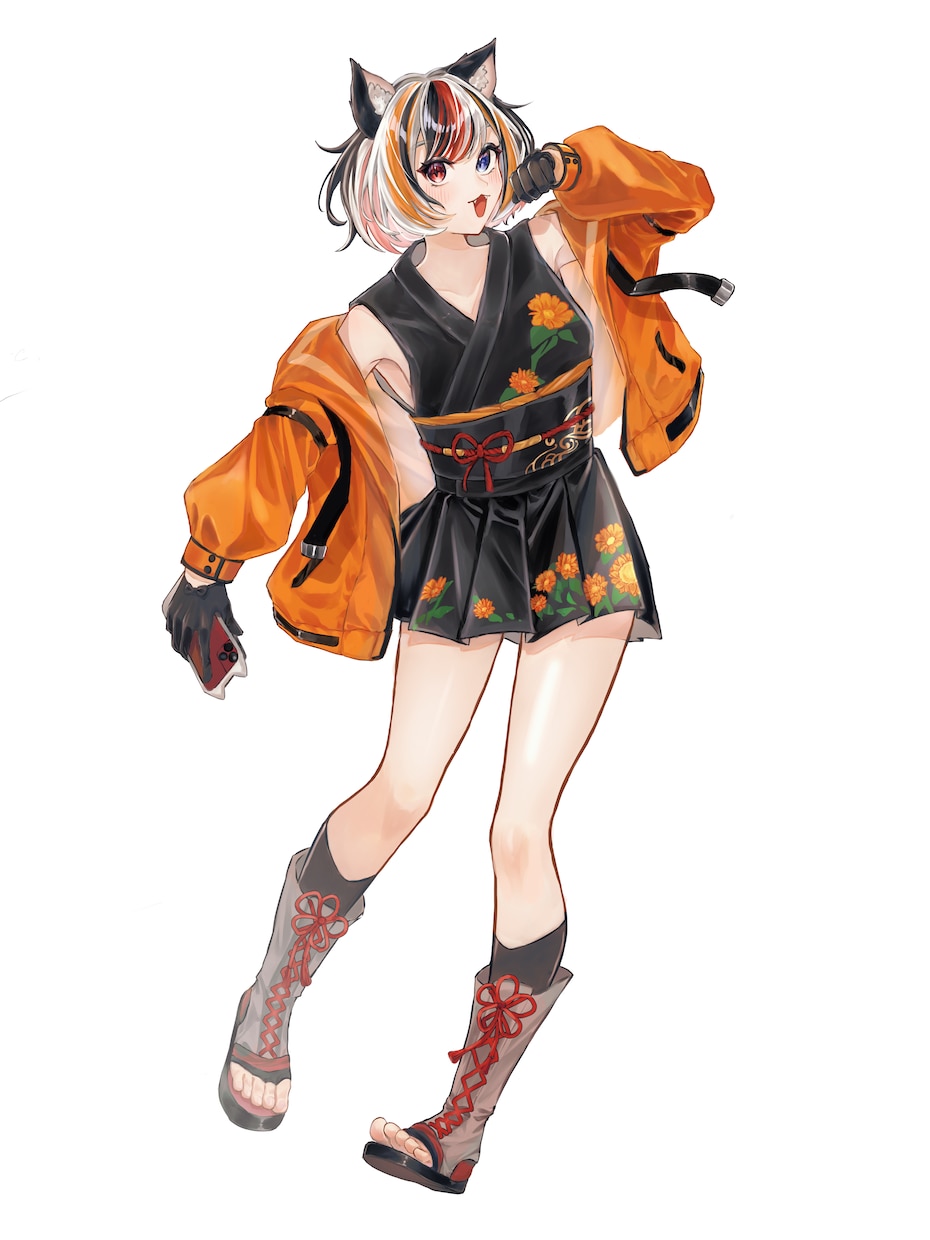立ち絵や一枚絵のイラスト制作します 顔から全身まで一律の金額！可愛い子を描くのが好きです イメージ8