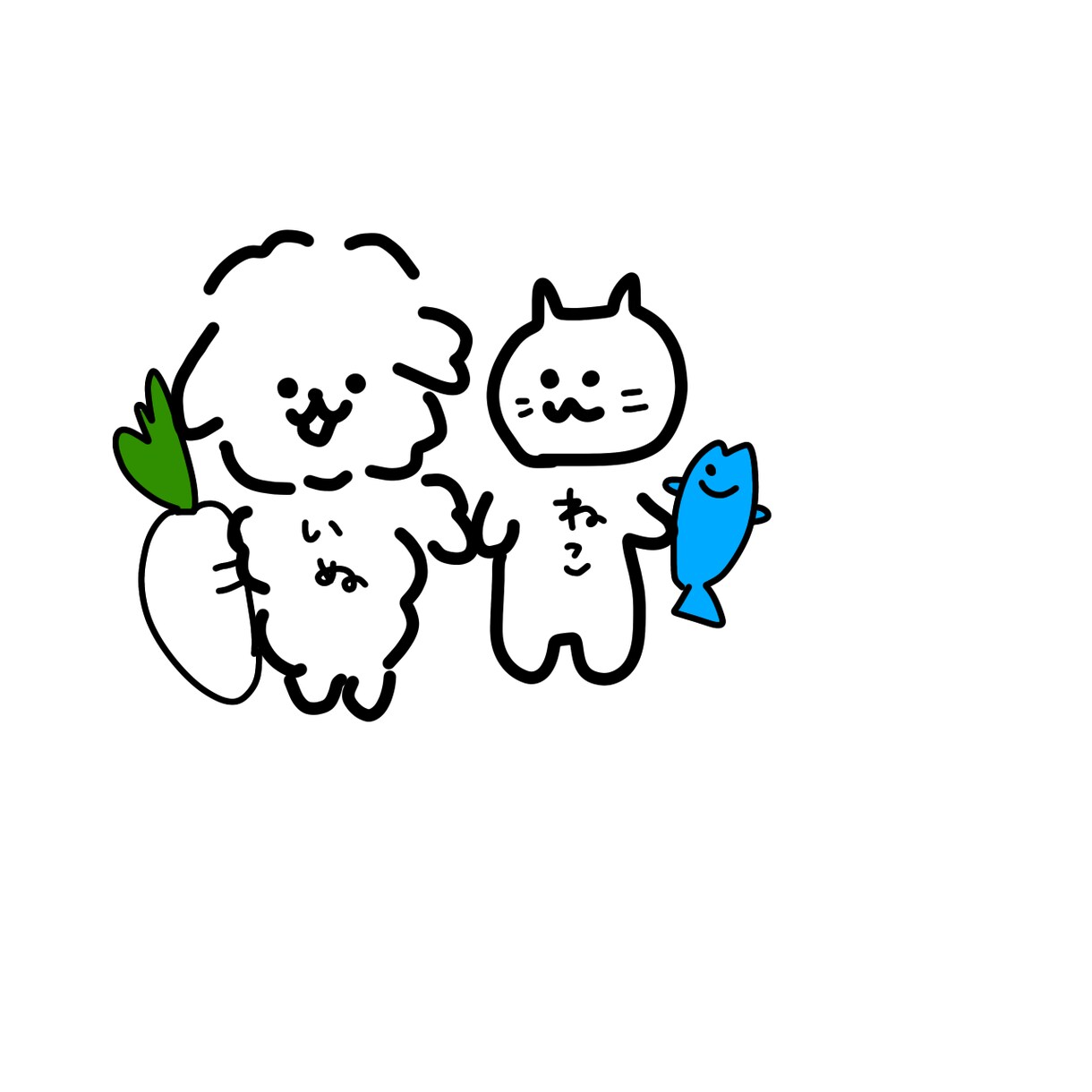 ペット、わんちゃんのイラスト描きます ゆるっとわんちゃんのイラストが得意です イメージ6