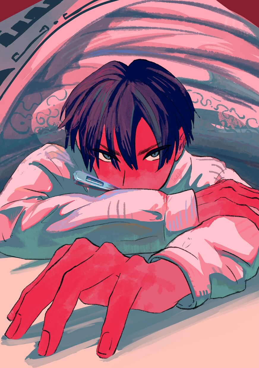 雰囲気のあるかっこいいイラスト描きます 質感のあるイラストとアニメ調のパキッとしたイラストにも対応！ イメージ2