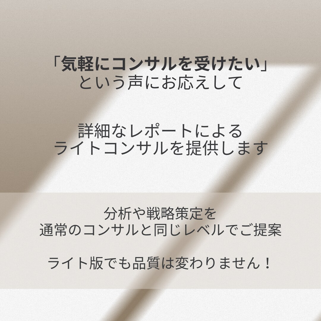 インスタアカウントの課題解決・集客コンサルします 【30Pレポート】お手軽にSNSコンサルを受けたい方に！ イメージ2