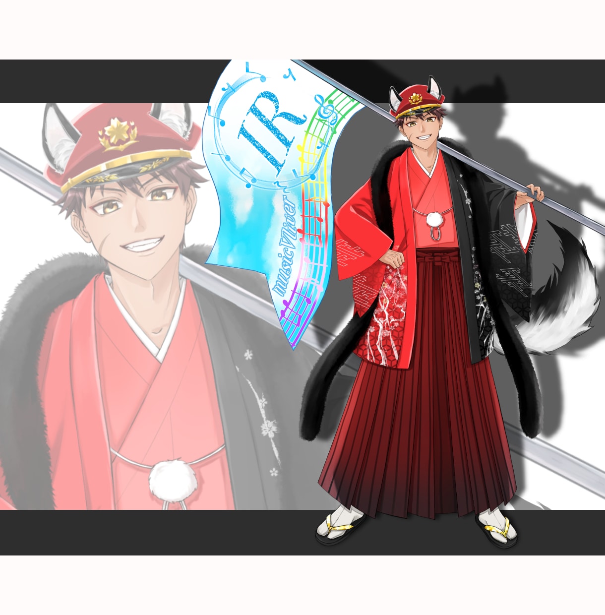 Vtuber・IRIAM・配信等の立ち絵制作します 商用利用込み、装飾・小物込み、鮮やかで見栄えのあるイラスト！ イメージ7
