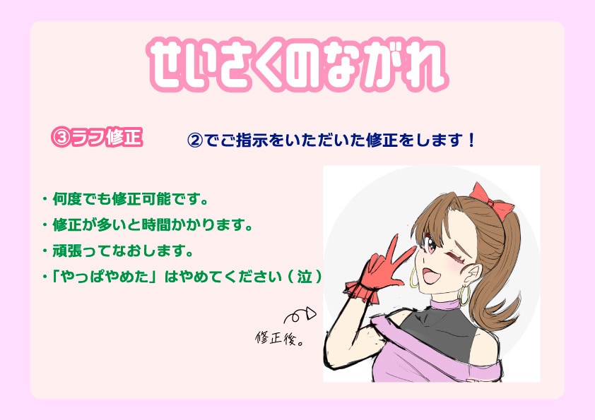 1500円均一！追加料金なしでアイコンお描きします 胸上＆ポーズ付きのキャラクターアイコンを1500円で描きます イメージ7