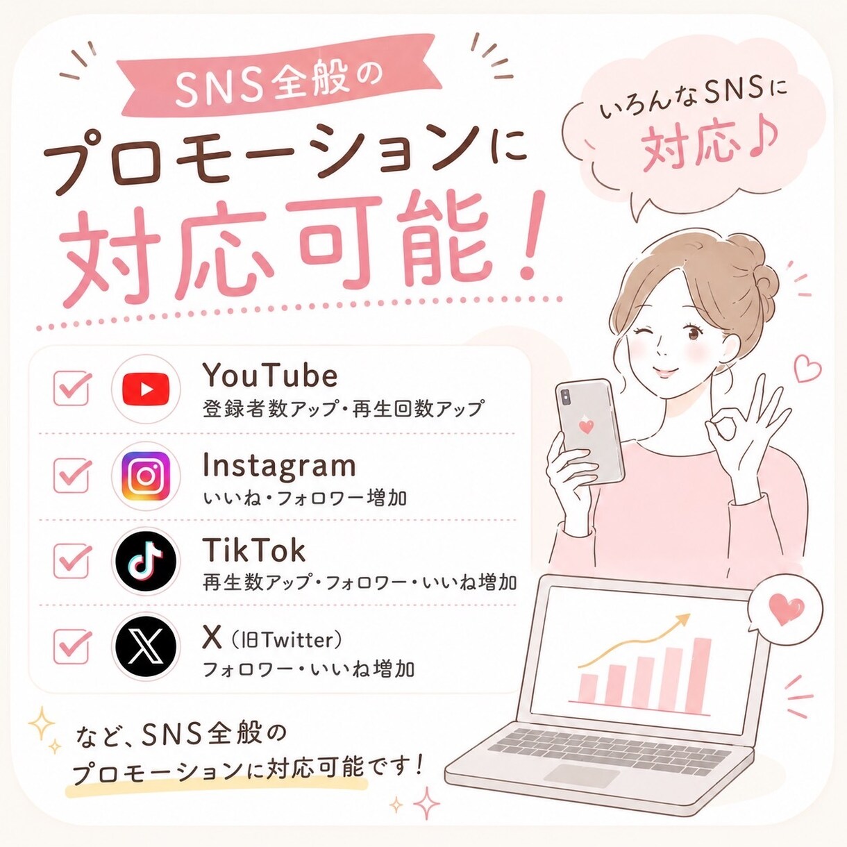 SNS拡散サービスの仕入れ先を５個教えます 拡散サービスを購入する前にまずはこちらを試してください！ イメージ3