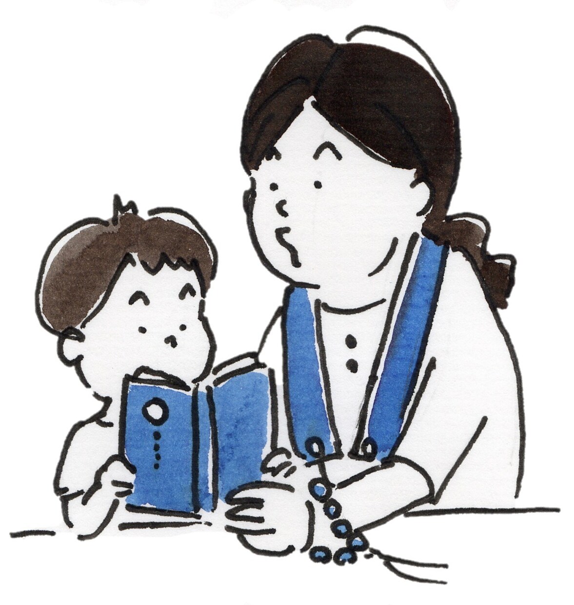 お寺に関するイラストを作成しています 単色シンプル、色味はご希望に沿って変えられます。 イメージ4