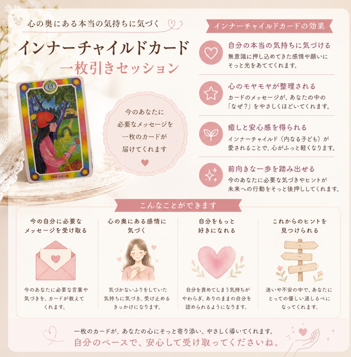 インナーチャイルドカードで内なる子どもを癒やします 心の扉を開くインナーチャイルドの声をあなたに届けます イメージ1