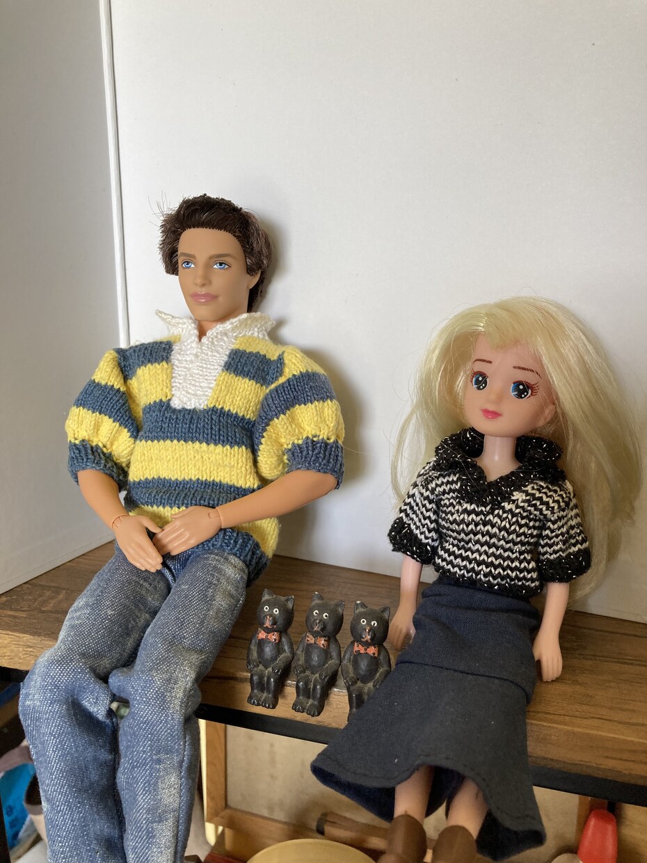 ドールサイズのニット服を製作代行します 可愛い1/6ドールサイズ用のニット服を製作代行します。 イメージ10