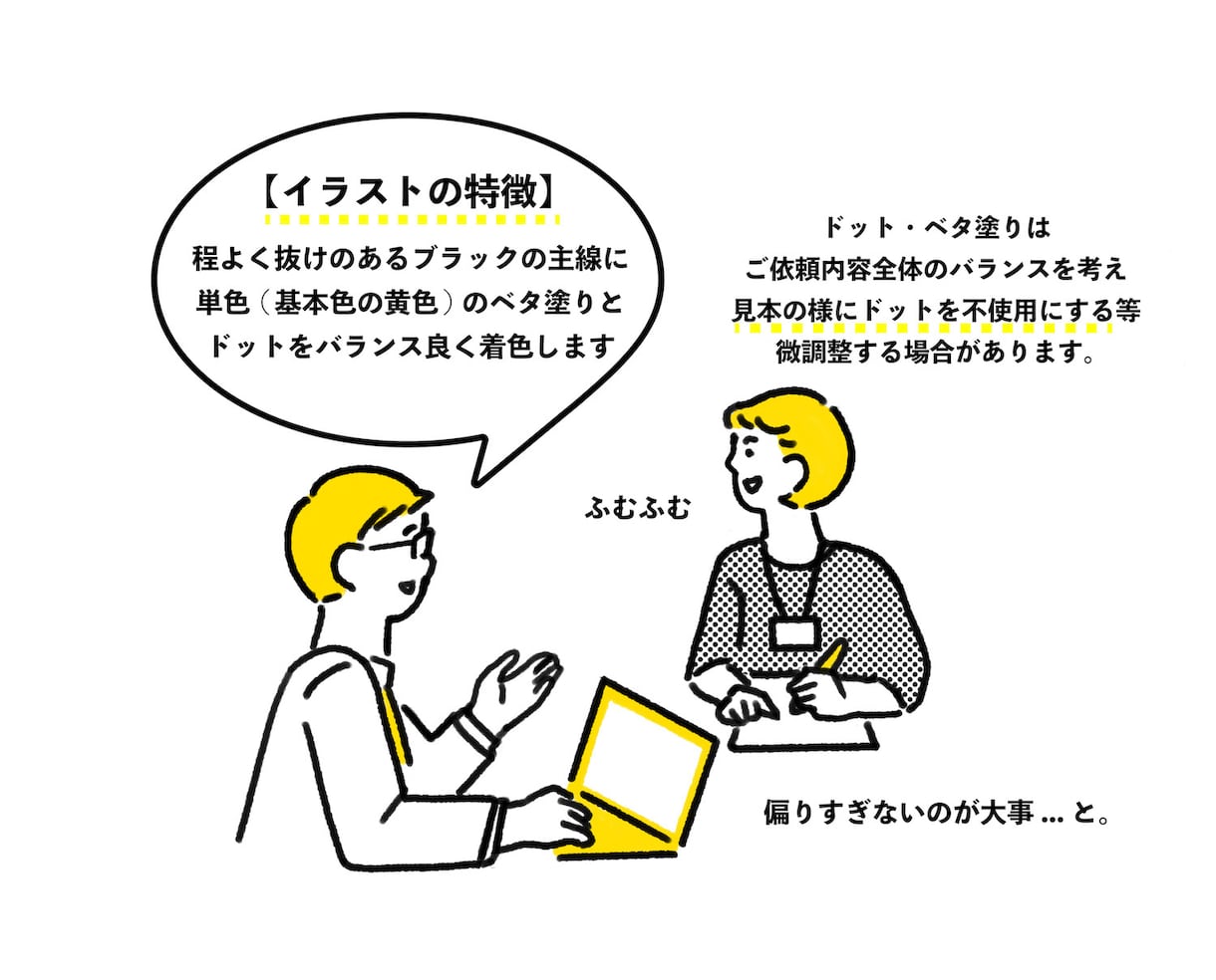 商用OK!センスの良いシンプルなイラスト描きます 透過データが無料でついてくる！簡潔でビジネスシーンに最適♪ イメージ4