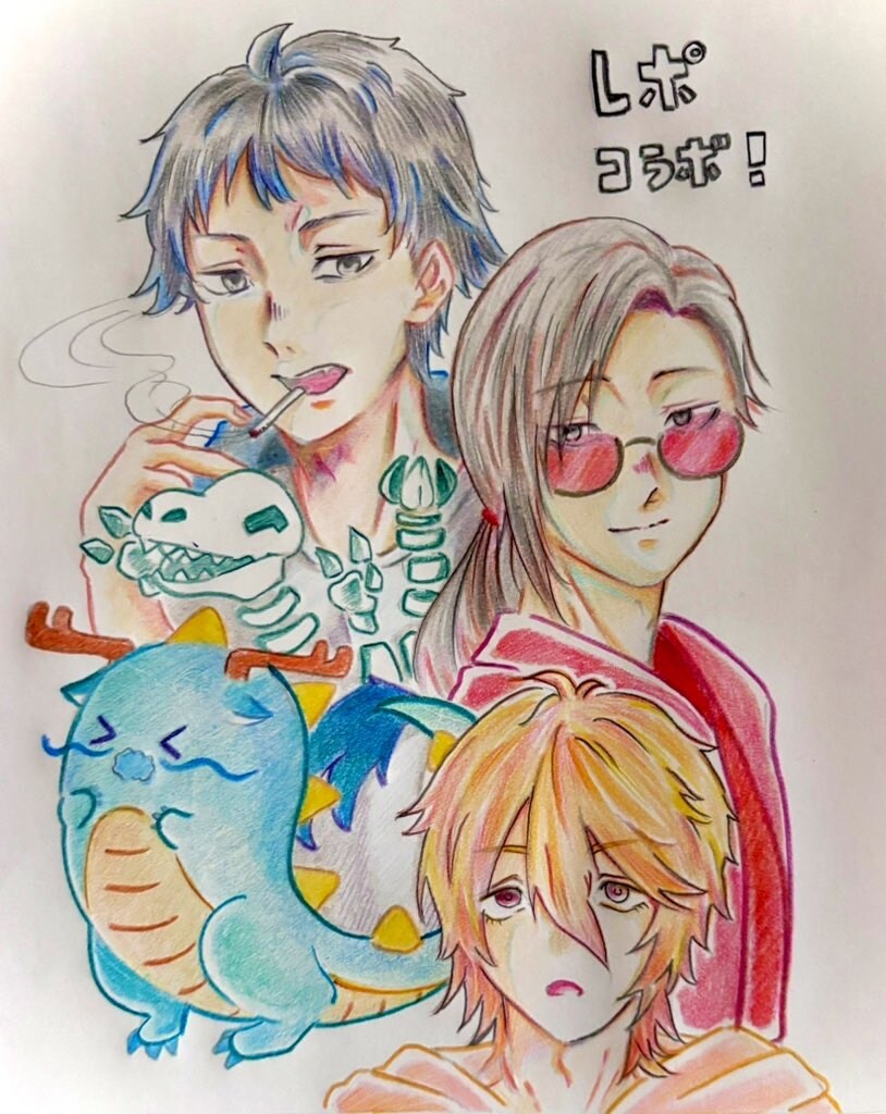 アナログイラスト描きます 36色の色鉛筆で色付けいたします！ イメージ4