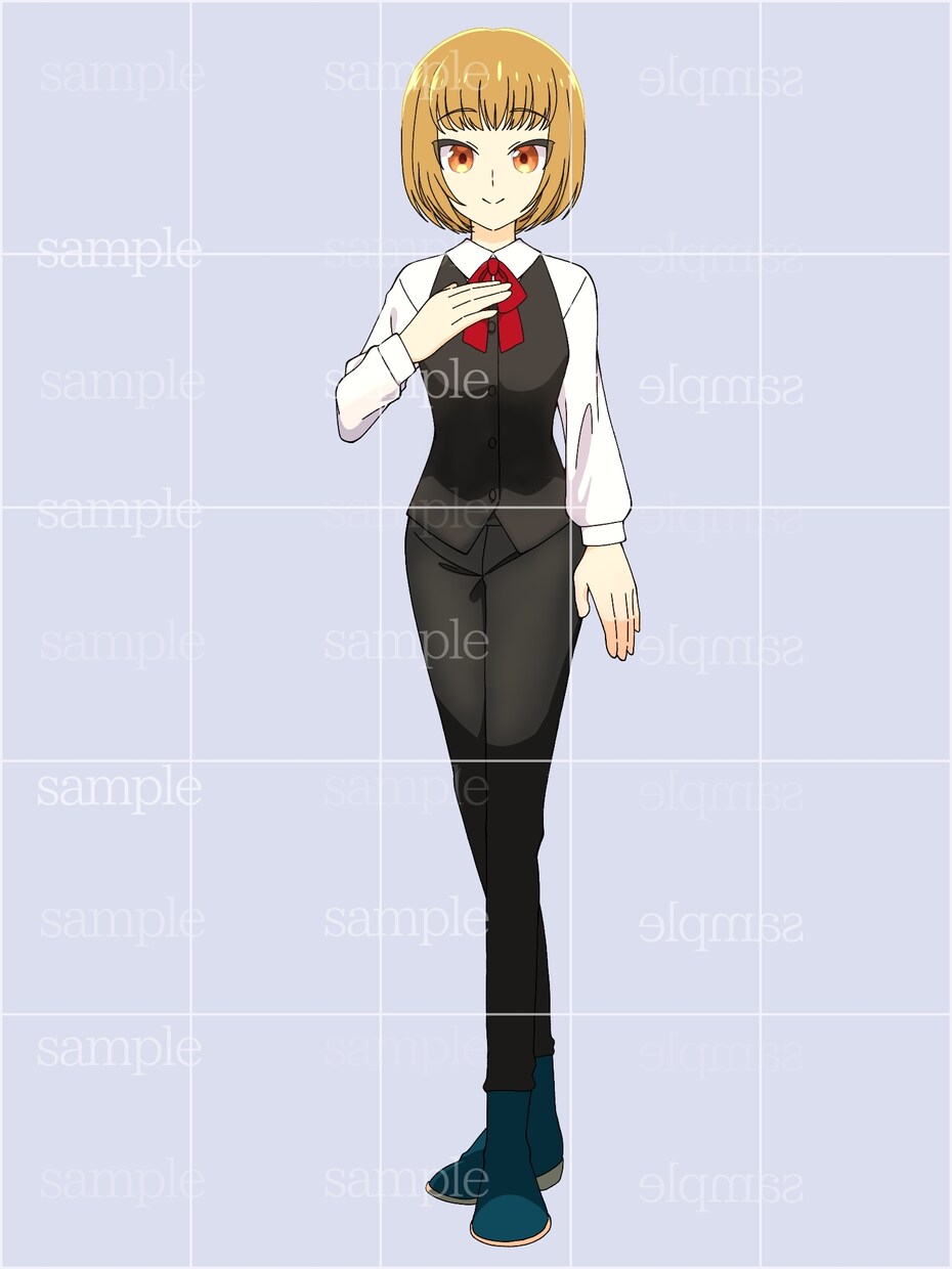 女の子のイラストを作成します キャラクターデザイン重視のイラストを描きます イメージ2