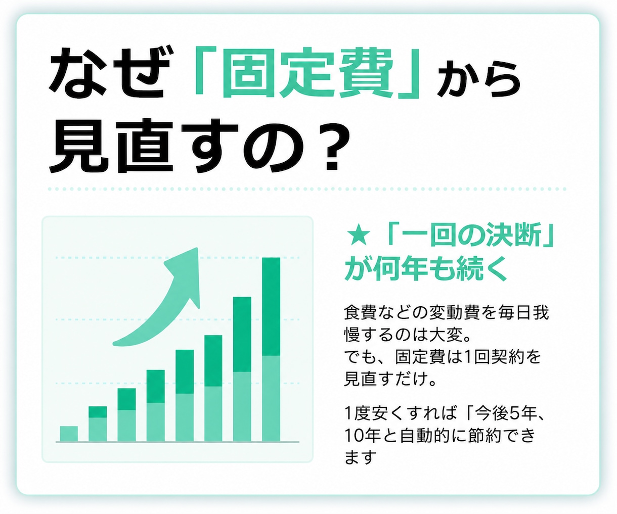 働く女性へ！家計を整理し無理のない節約術を教えます 目指せ月1～2万の固定費節約！小さなお悩みも親身に聴きます イメージ4