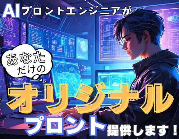 理想を形に！専用プロンプト作成します あなたのニーズに応じたプロンプトで生成AIをもっと便利に！ イメージ1