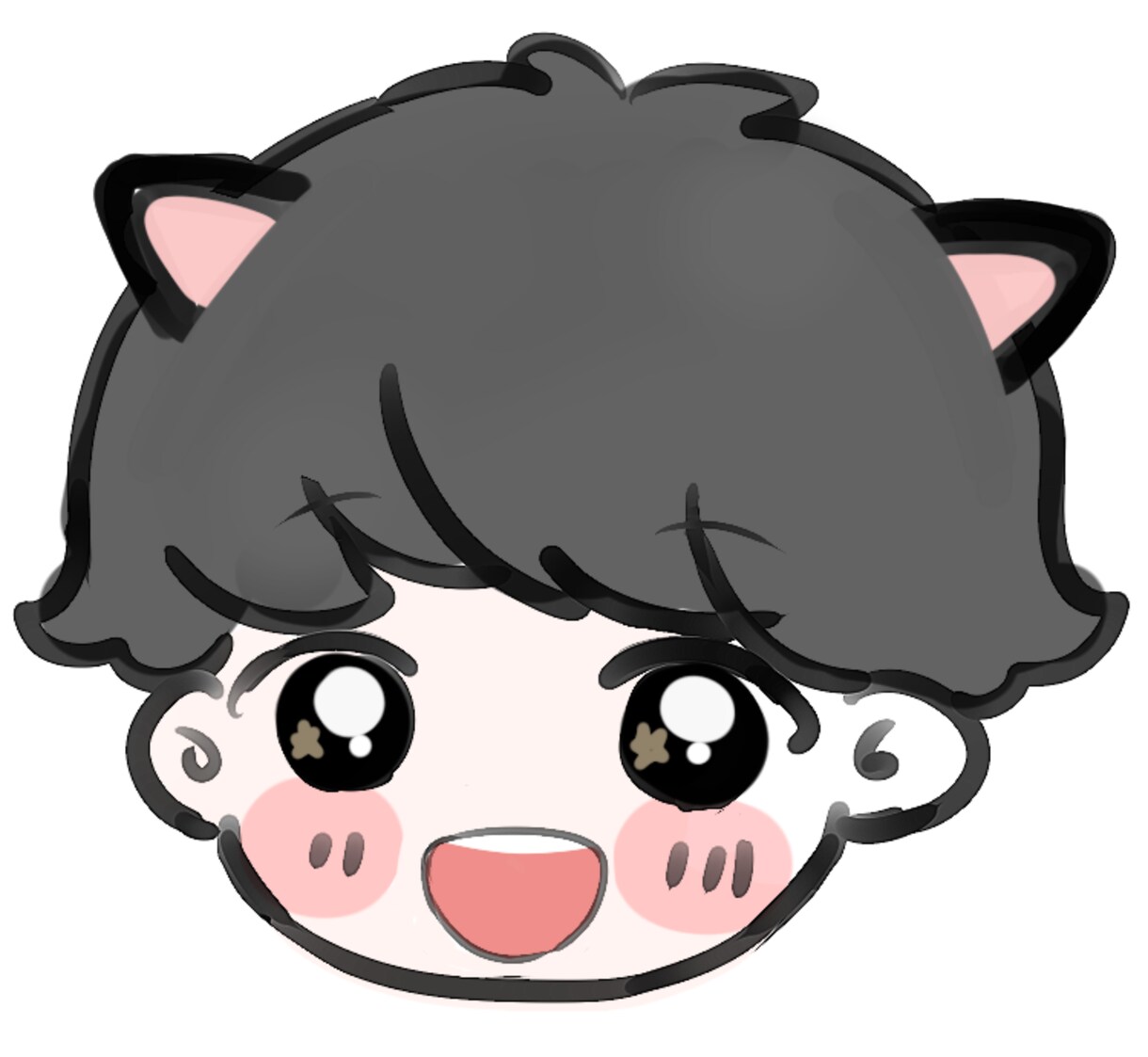 ブログに大活躍！【表情4点セット】アイコン描きます ブログを可愛く！見やすくしたい方におすすめ！！ イメージ5