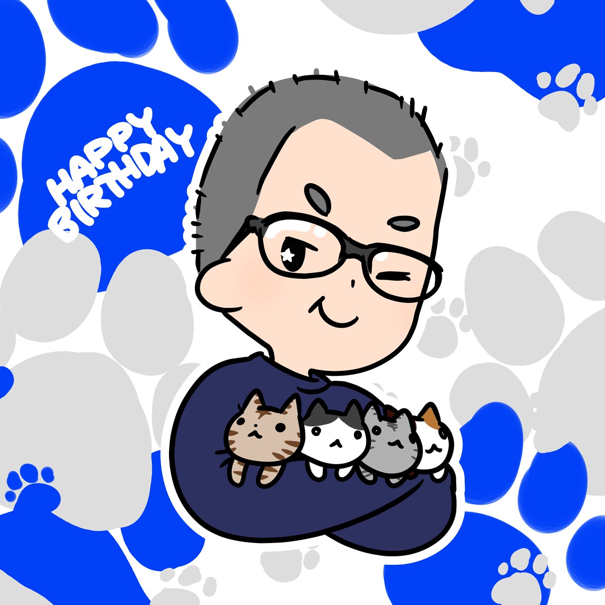 シンプルでかわいい似顔絵を描かせていただきます アイコンなどにぴったりのイラストをお作りいたします！ イメージ3