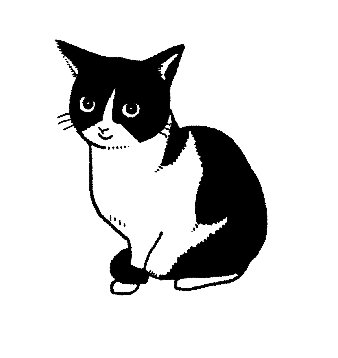 ペットやペットとご家族の似顔絵を描きます バラバラの写真から1枚の絵に！ペットと家族の集合イラスト イメージ5