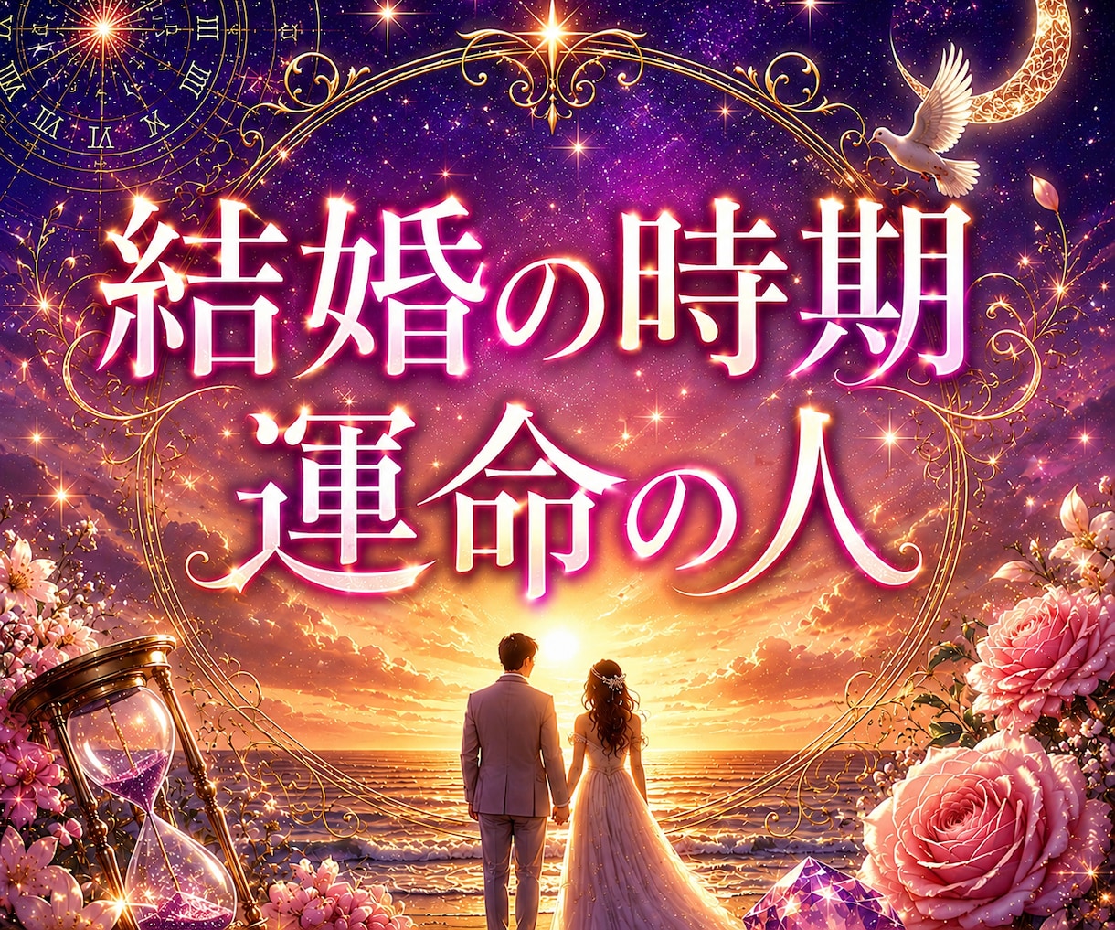 結婚鑑定❣あなたの運命の人・出会い・転機を視ます 運命の人の特徴｜結婚のタイミング｜ご縁の流れを視ます イメージ1