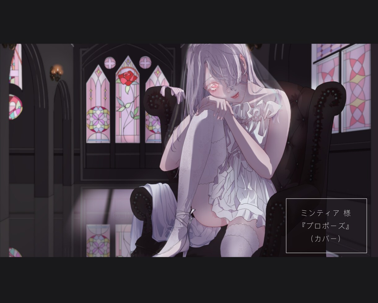 魅力的な1枚絵を描きます YouTubeなどの動画用やオーダーメイドアイコンなど！ イメージ4