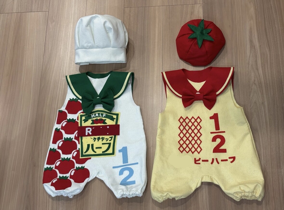 ハーフバースデーの記念衣装を制作します お子さまの生後6か月を特別な1枚に。ハーフバースデー衣装♡ イメージ1