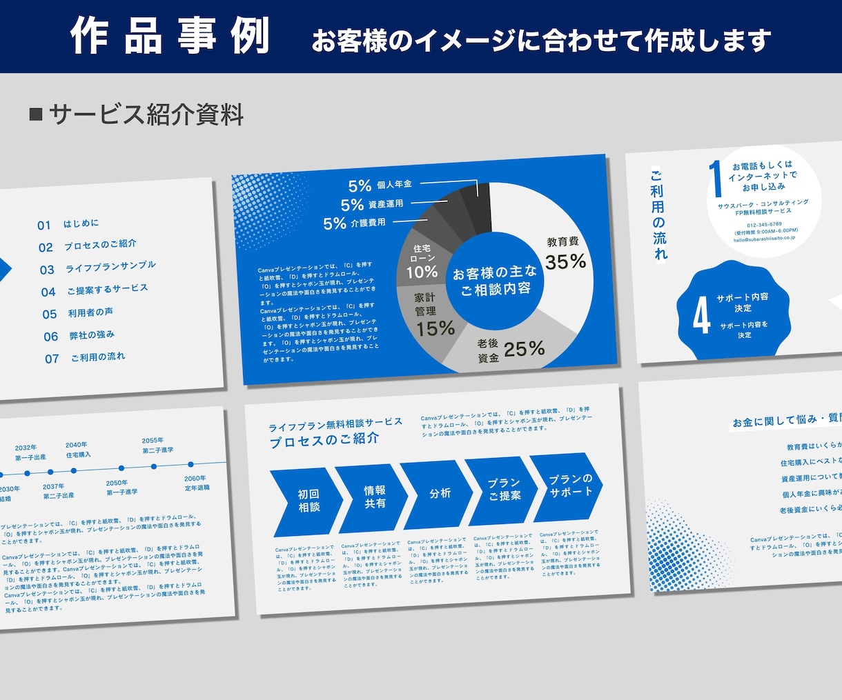 成果につながる資料をプロの視点で作成・改善します 営業資料・提案書・プレゼン資料｜構成からデザインまで対応 イメージ9