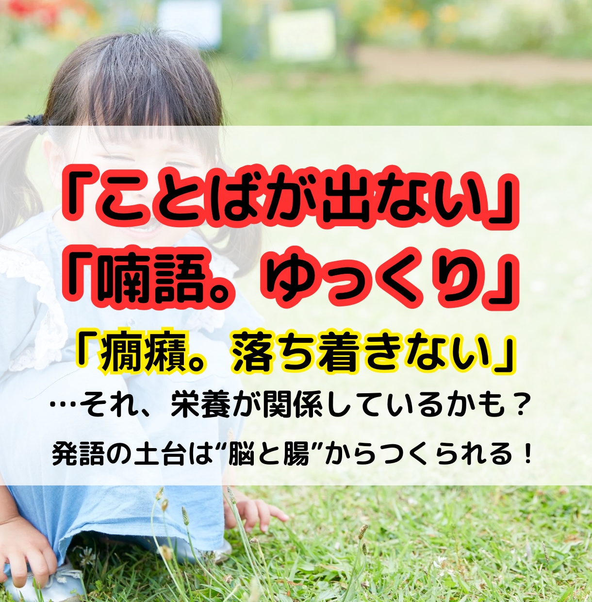発語ゼロ・喃語・まだ話さない…　の不安に答えます 1〜3歳の発語の土台作りに5つの言葉の芽を育てる家庭ケア教材 イメージ1