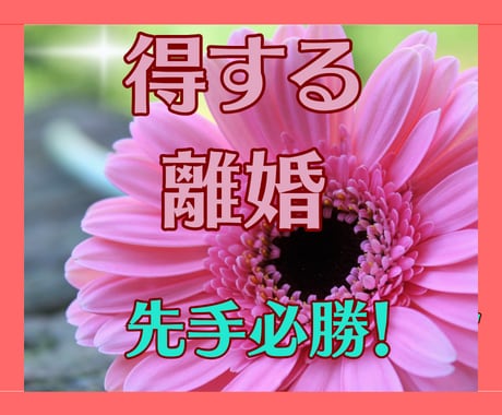 後悔しない離婚のために絶対しておくべき事を教えます 望む未来をつかむため。あなたに伝えたいこと☆先手必勝法 イメージ1