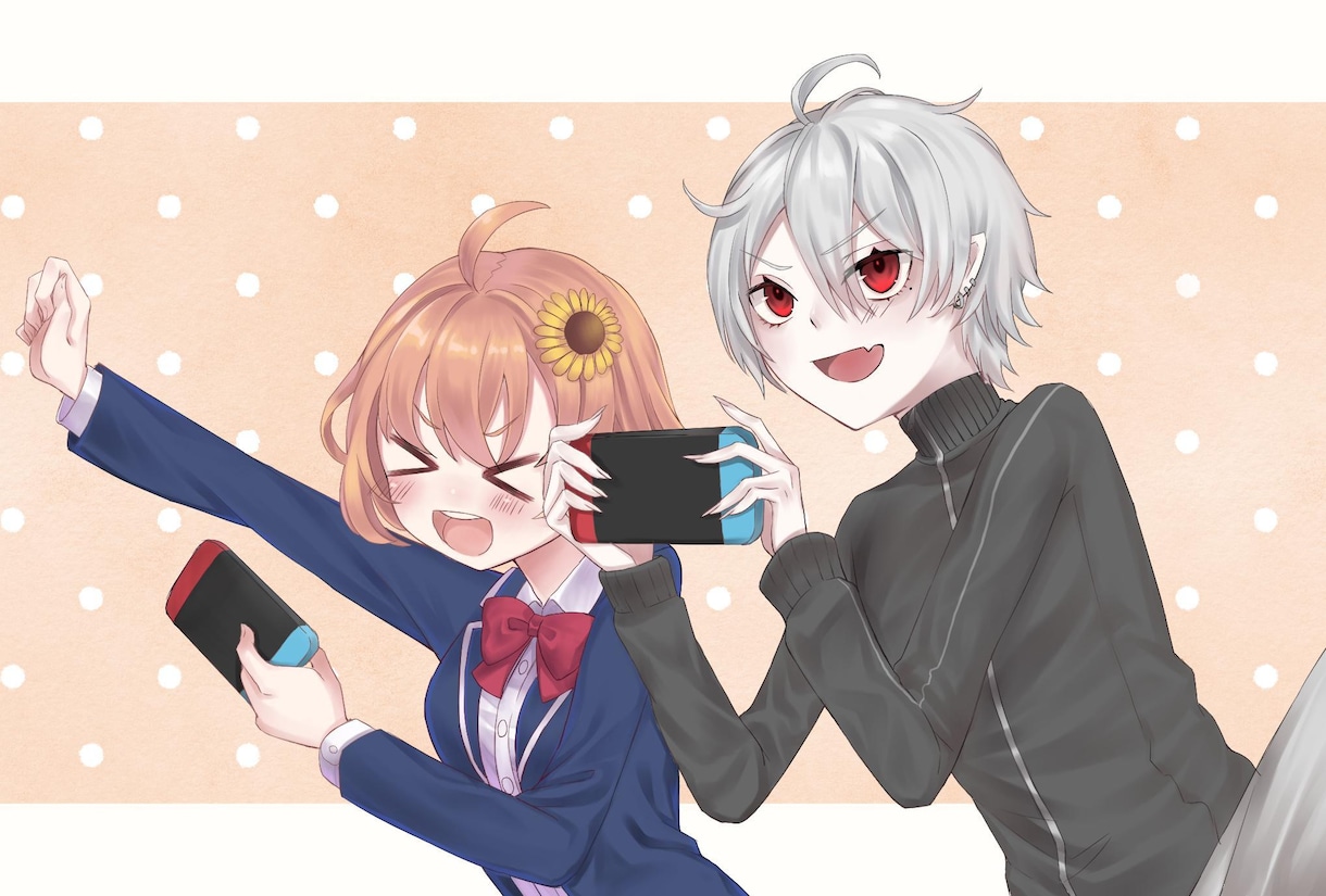 1枚絵を描きます オリジナルキャラクターの1枚絵を描いて欲しい方に イメージ2