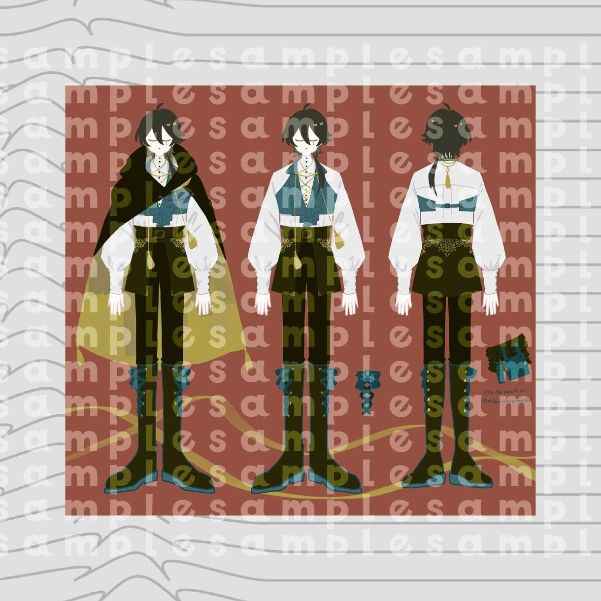 キャラクターの衣装デザイン承ります コンテンツのイベント衣装デザイナーがお力添えいたします！ イメージ2