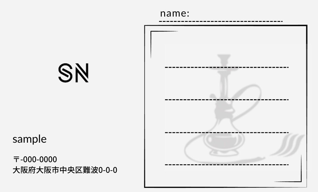 オリジナル名刺/ショップカードお作りします 顔写真、QRコード対応できます イメージ5
