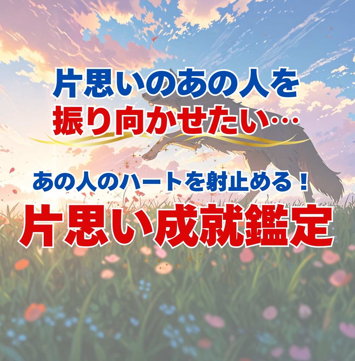 相手を振り向かせたいあなたのための鑑定します あの人のハートを射止める！  片思い成就鑑定 イメージ1