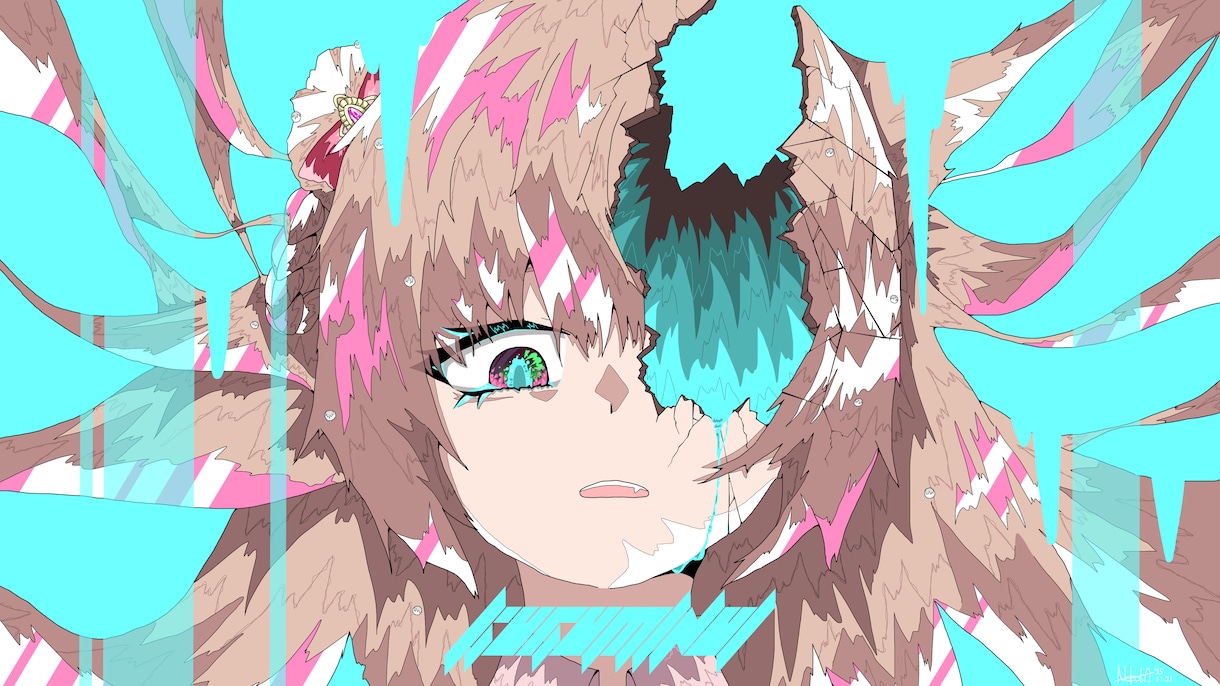 1枚2000円～ カッコいいイラスト制作いたします 唯一無二の世界観、目を引くイラストをご希望の方に！ イメージ5