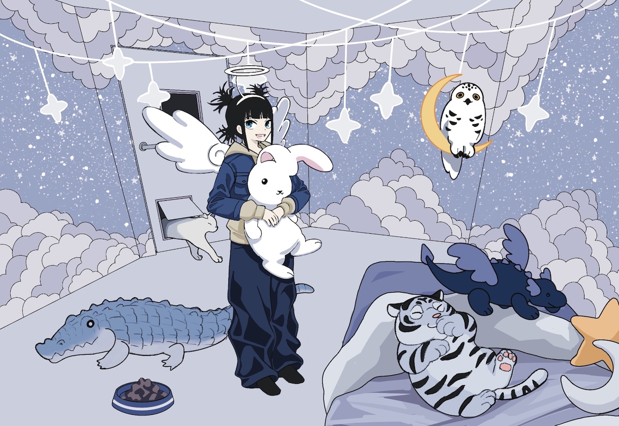 空間が感じられる個性的な創作部屋等をお描きます CDジャケット、書籍カバーイラスト等にお使いください イメージ10
