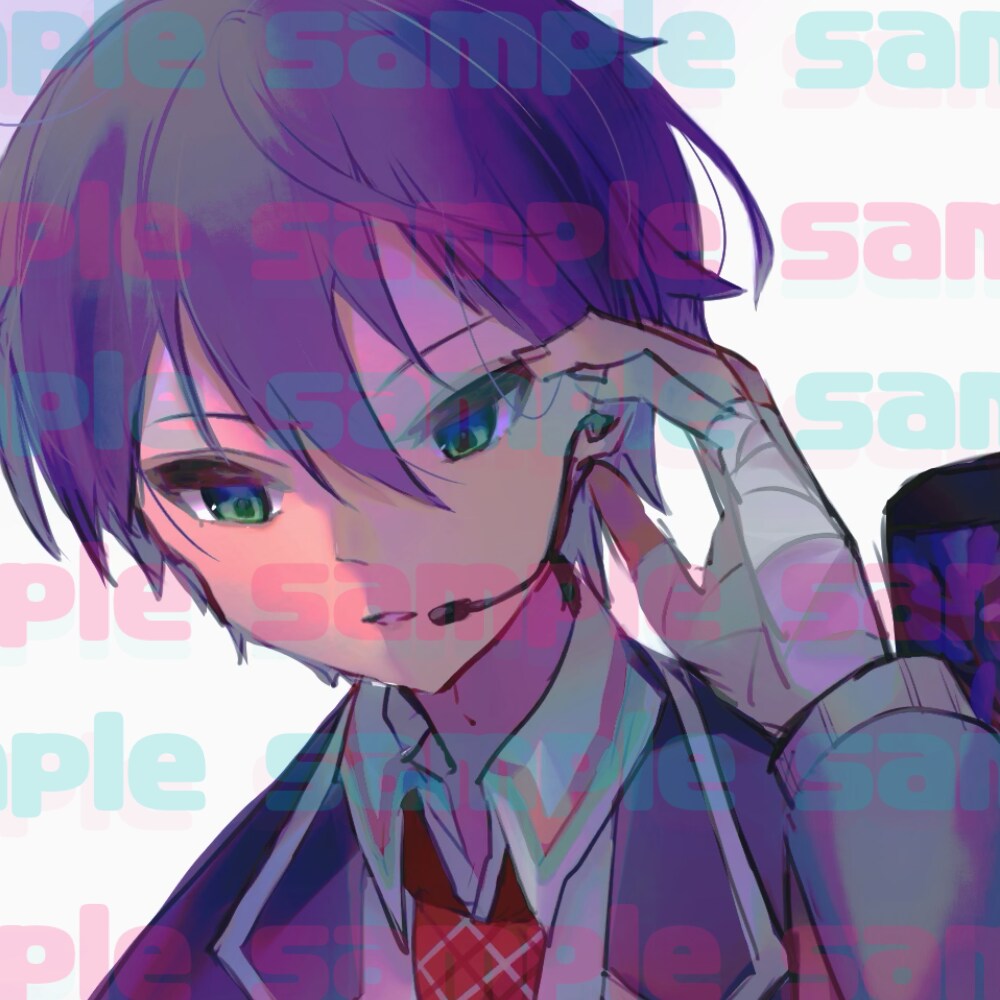 500円〜！カッコ可愛いアイコン用イラスト描きます 中性的な少年少女のアイコンが欲しい方へ！ イメージ8