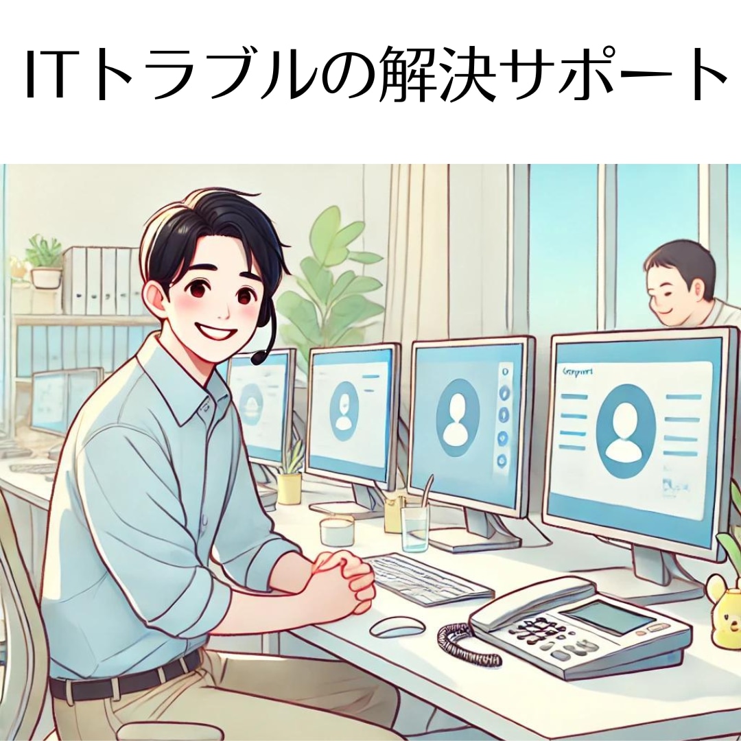 企業のシステム・ネットのお悩み相談にのります 企業のITトラブルをスムーズに解決するための相談受付 イメージ1