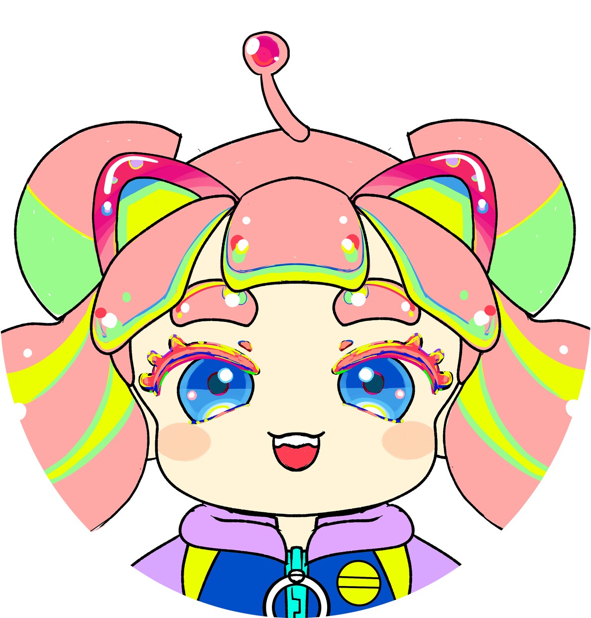 限定価格✿キュンとくるデフォルメアイコン描きます あなた好みの絵柄によせて、お好きなアイコンを制作します イメージ3