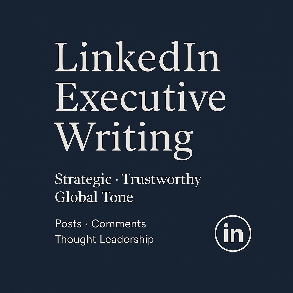 LinkedIn国際文構成作ります 国際市場で刺さる投稿とコメントを設計 イメージ1