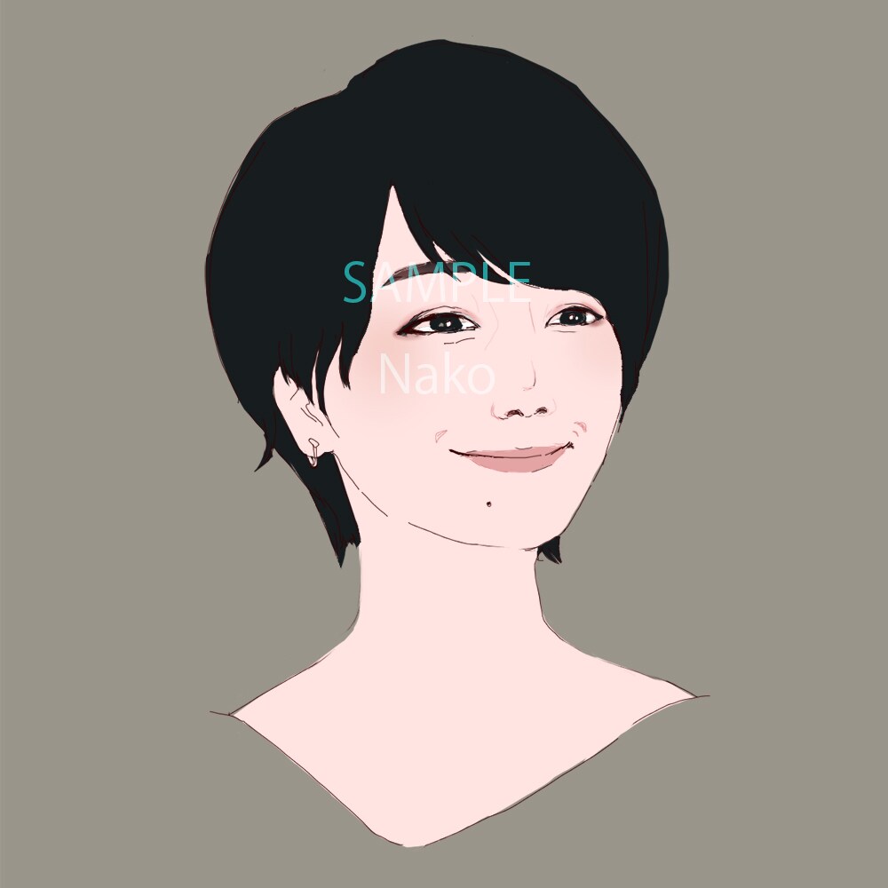 似顔絵お描きします 映画のワンシーンのような肖像です。アイコンにも！ イメージ1