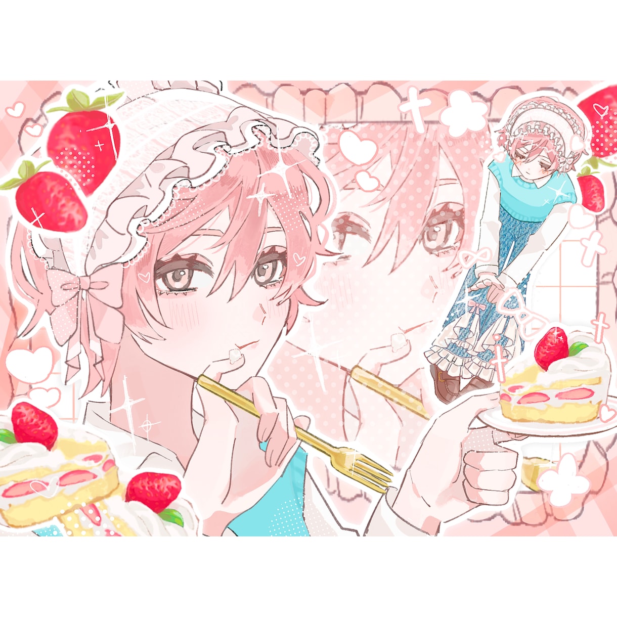 可愛く、目を引く素敵なイラスト作成いたします 立ち絵、1枚絵、キャラクターデザインなんでもおまかせ下さい！ イメージ9