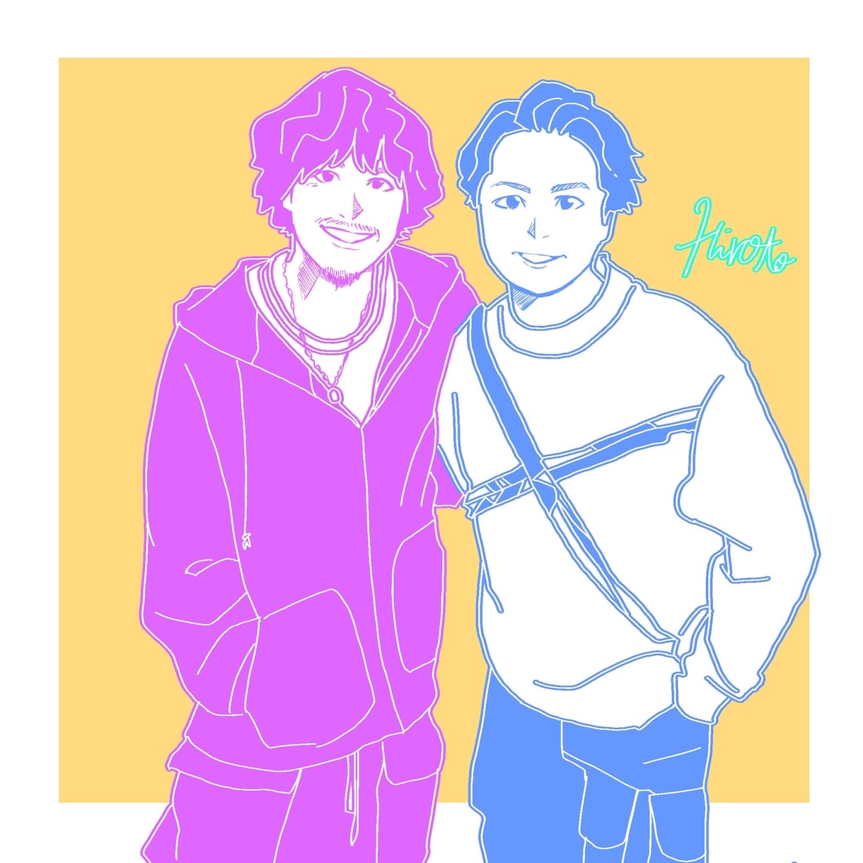 記念日などに！【お洒落イラスト】描きます 【期間限定】4,000円でお描きします！ イメージ2