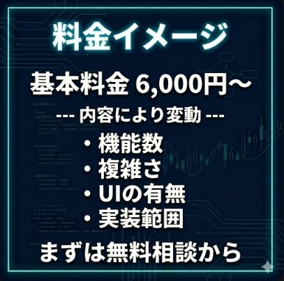 裁量手法を半自動EA・補助ツール化します 完全自動に不安がある方へ。判断を残して使える実用ツールを構築 イメージ6