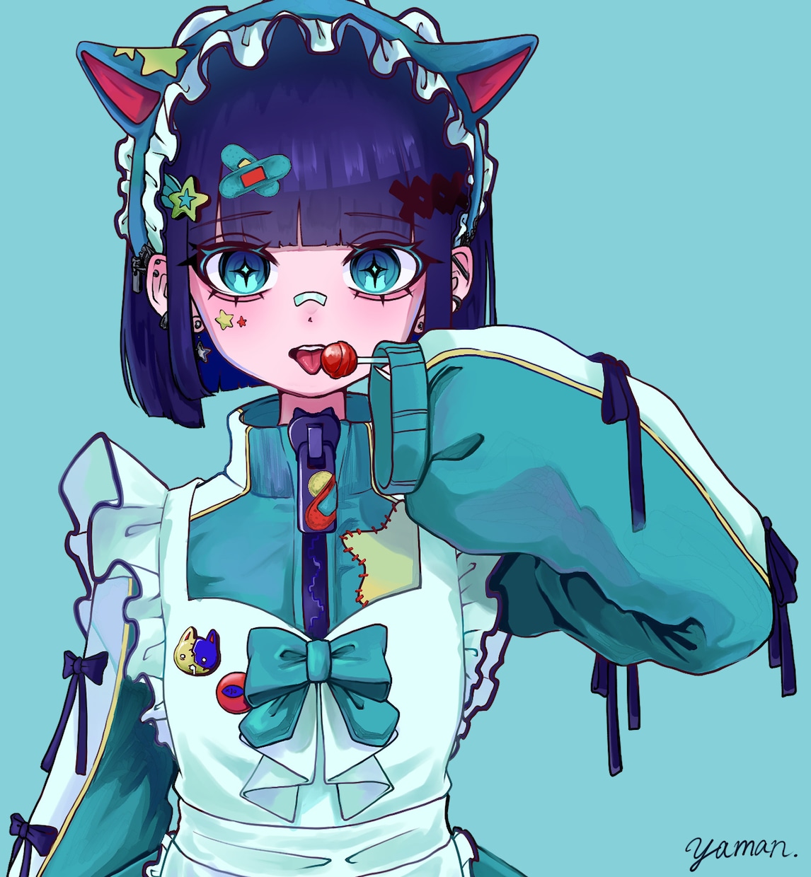 可愛い女子のキャラクターをかかせていただきます VTuber等のイラストなど幅広く書かせて頂きます✨️ イメージ9