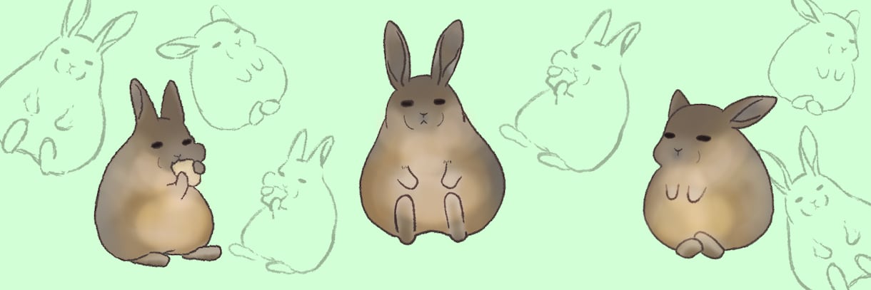 もっちり可愛い動物のイラスト描きます 動物好きがマニアックな動物も可愛くデフォルメしちゃいます。 イメージ4
