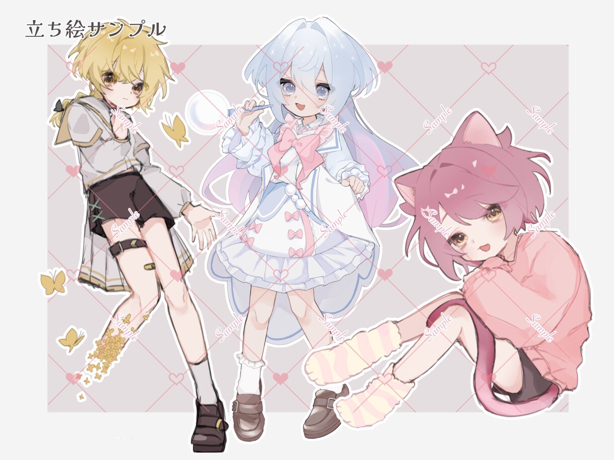 イラスト描きます サムネイル、イラスト、一枚絵、立ち絵など対応できます！ イメージ5