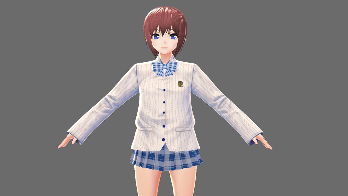 Vroid+blenderで３Dモデルを制作します お安く迅速に対応をさせて頂きます！ぜひお見積りDMください！ イメージ8
